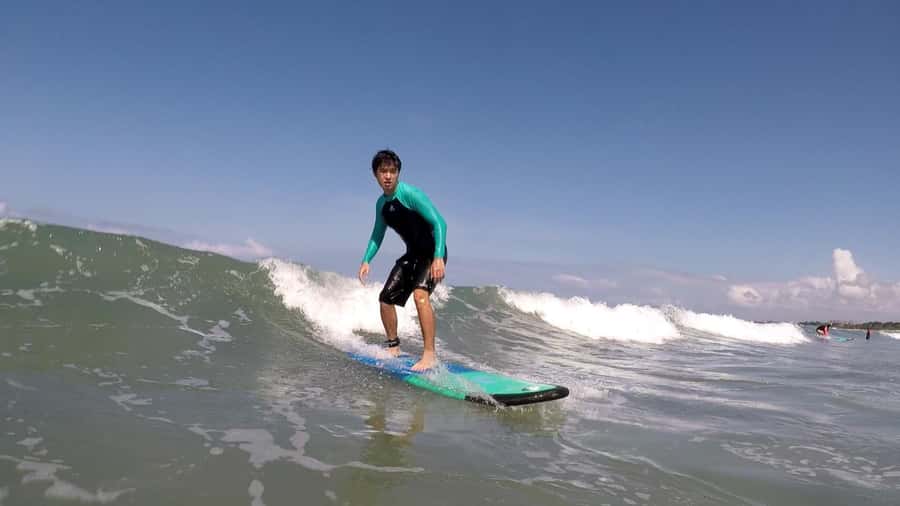 Legian Beach, Bali: Beginner or Intermediate Surf Lessons - The short land lesson that makes the water safer