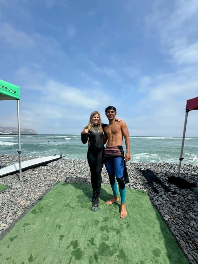 Lima: Surf Class with Equipment and Instructor - The waves and the physical effort