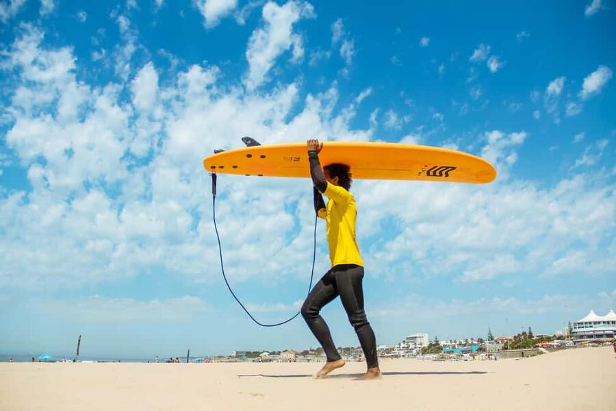 Lisbon: 1.5-Hour Surf Lesson - Why Carcavelos works for a first surf lesson