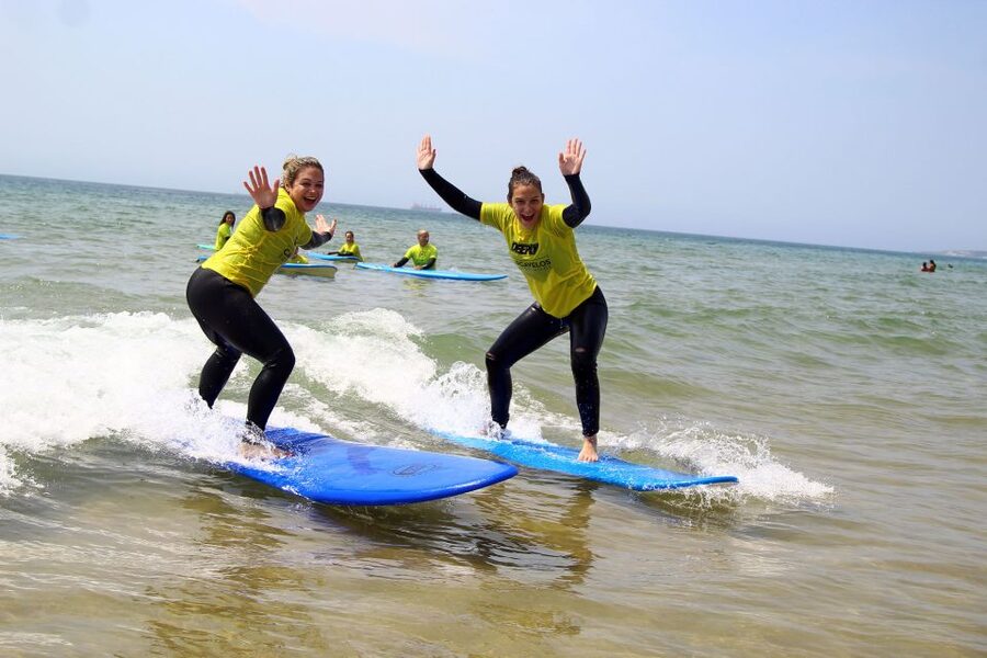 Lisbon: 1.5-Hour Surf Lesson - Getting to the beach and getting organized