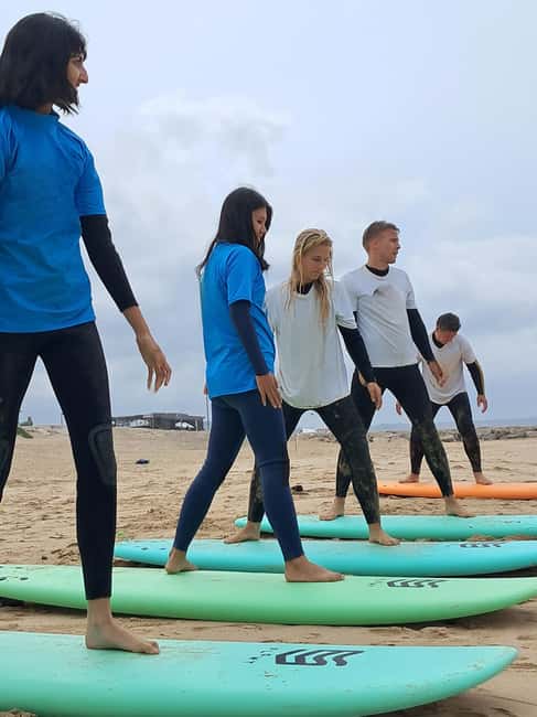 Lisbon Surf Guide - Surf class & Pick Up - Coaching for beginners and returning surfers