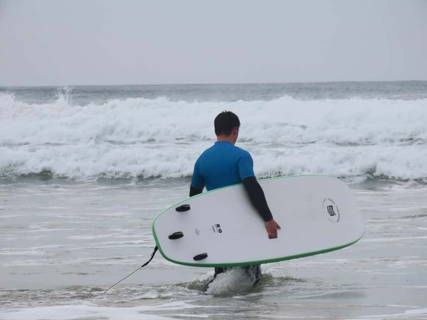 Lisbon Surf Guide - Surf class & Pick Up - What the small group really means