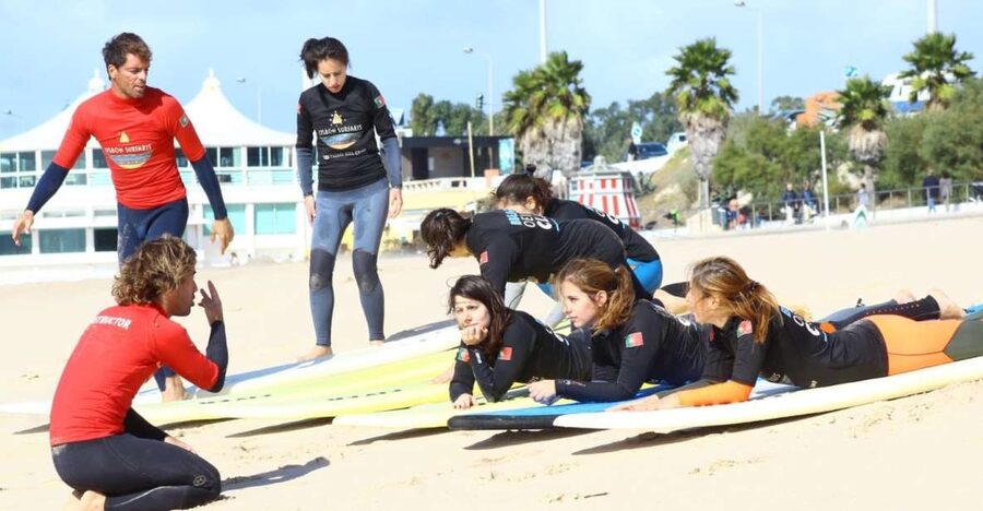 Lisbon: Surf Lesson - Learning the rules before the first wave
