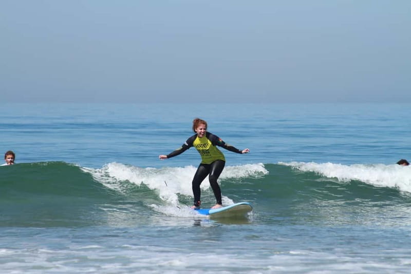 Lisbon: The Surf Instructor - surf lessons with transfer - The beach at Costa da Caparica