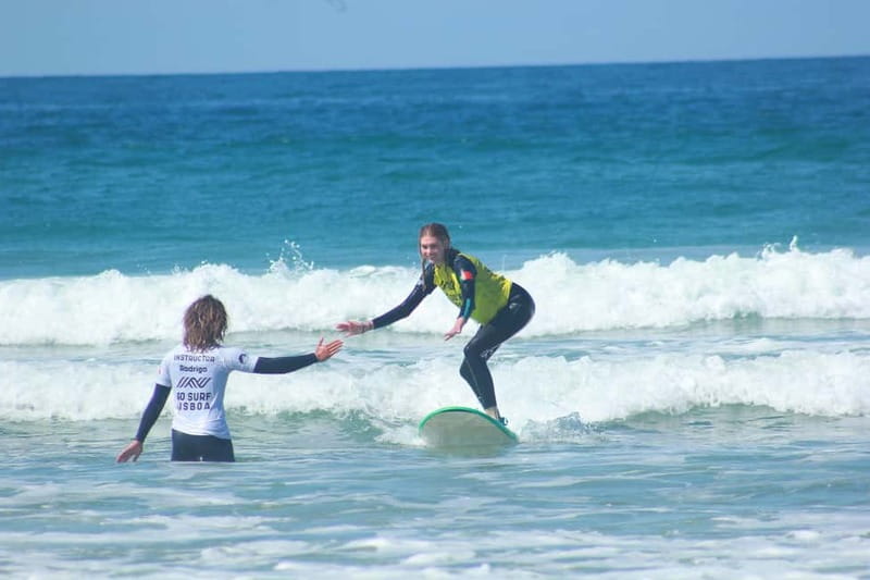 Lisbon: The Surf Instructor - surf lessons with transfer - What the $58 price really covers