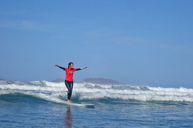 Longboard Private Surf Lessons in Caleta de Famara Spain - What your two-hour lesson can cover