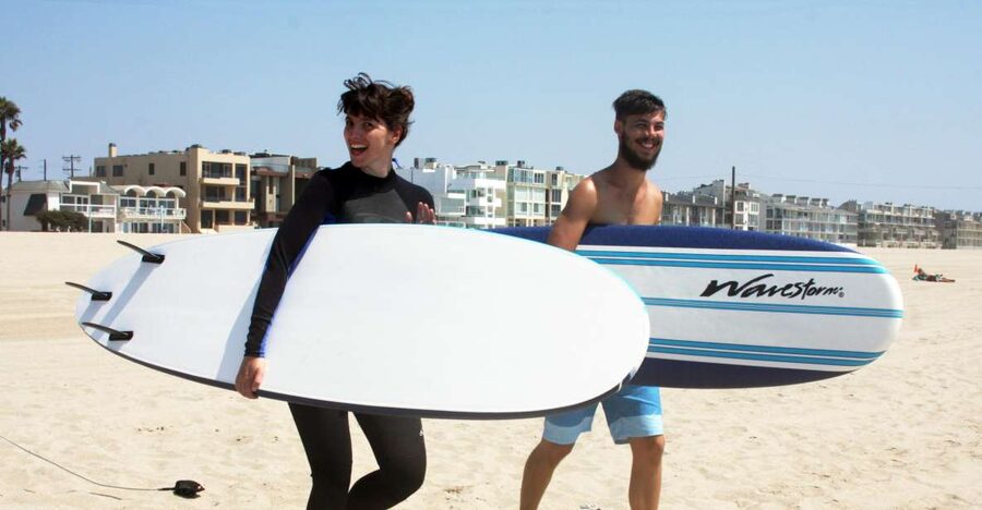 Los Angeles: Private Surfing Lesson - Choosing between Venice, Santa Monica, and Redondo