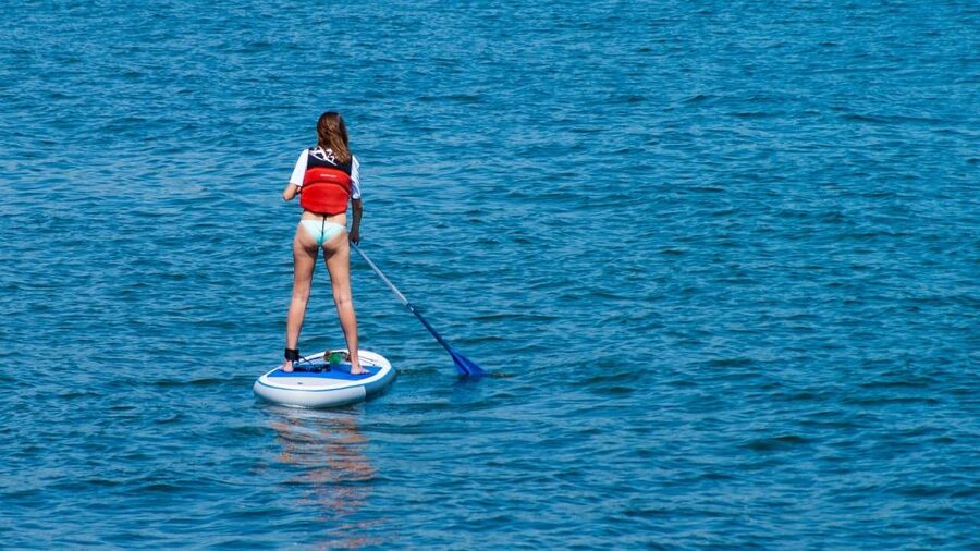 Los Cristianos : 1 Hour of Paddle surf Rental - Your first minutes on the bay