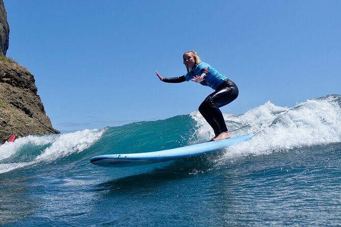 Madeira Surf Classes in Portugal - What the water experience may feel like