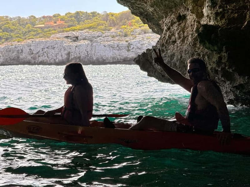Mallorca: Kayak and Paddle Surf excursion through crystal clear water caves - What the $54 price really covers