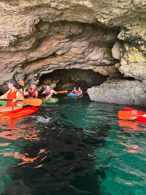 Mallorca: Kayak and Paddle Surf excursion through crystal clear water caves - When the weather changes the plan