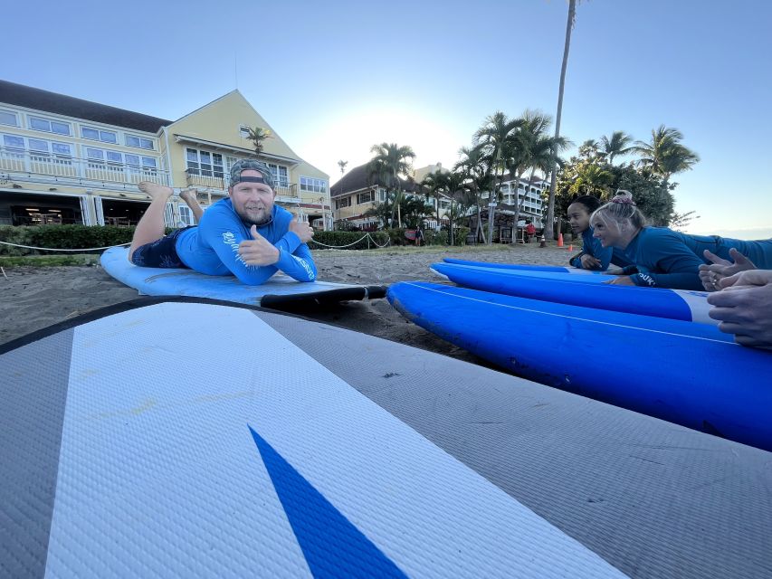 Maui Lahaina Group Surf Lesson - The 15-minute land lesson