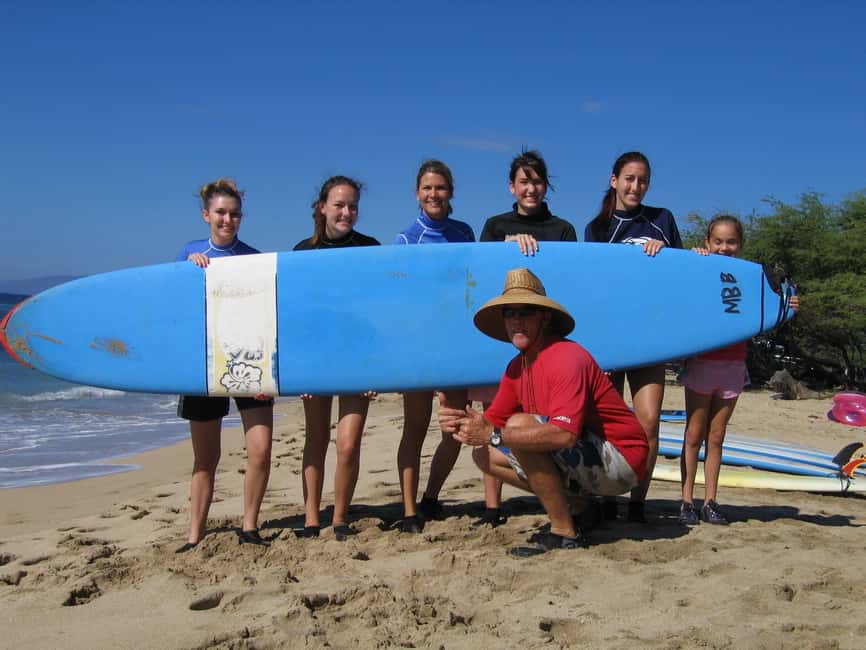 Maui: Surfing Lesson for everyone ; pure fun! - Warm Water, Gentle Support, and the First Wave