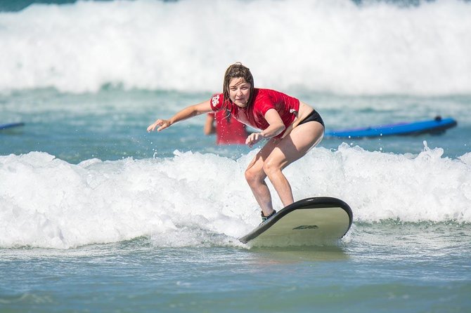 Merrick's Noosa Learn to Surf: 2 Hour group surfing lesson - The first part of the lesson: board, beach, and basics