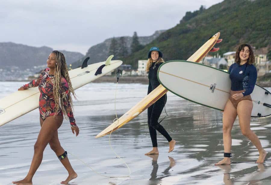 Muizenberg Cape Town: Private Surf Lesson - The Community Side of a Private Group Lesson
