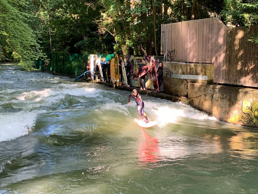 Munich: Eisbachwelle River Surfing Experience - Learning a technical wave instead of chasing a beach break