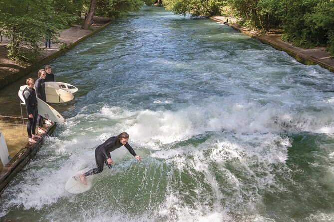 Munich: Surf Experience In Munich Eisbach River Wave -Germany - What the three-hour Eisbach Wave stop offers