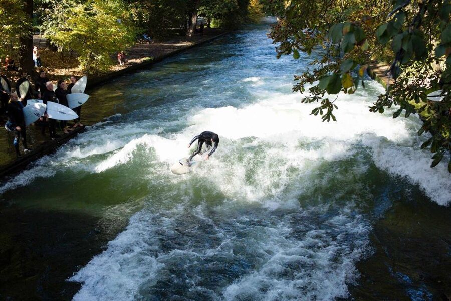 Munich Surf Experience Surfing In Munich Eisbach River Wave - Booking Details That Matter