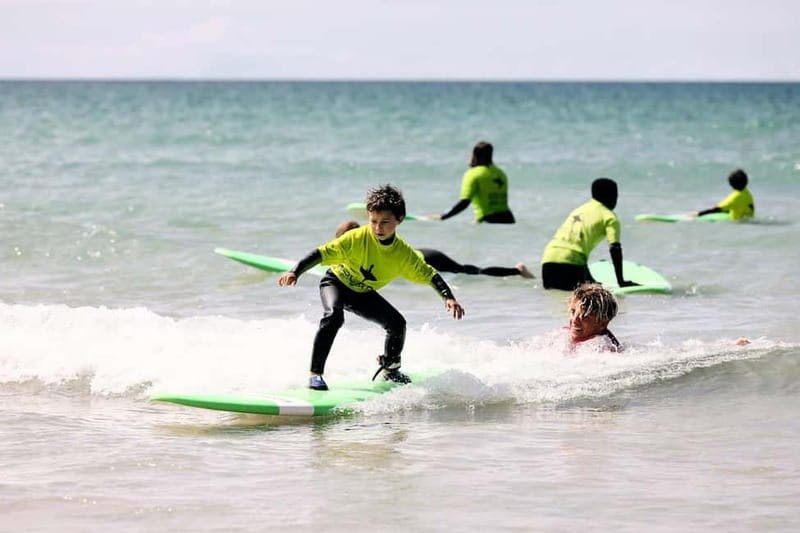 Newquay: Kids Surf Lessons, For 8-13 Years. Fun & Safe! - Most of the session is spent catching waves