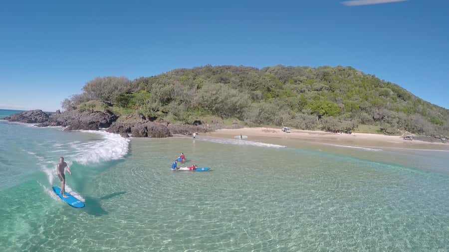 Noosa: Epic Learn to Surf Safari 4x4 - Double Island Point - Key points to know before you book