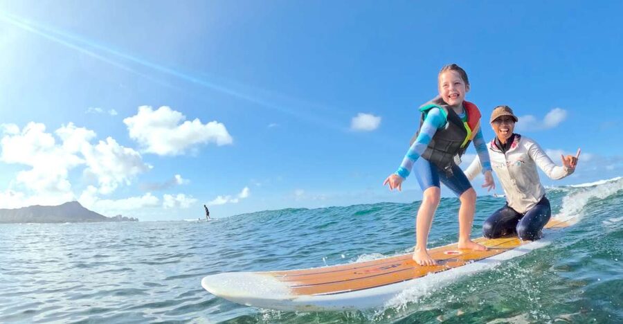 Oahu: Kids Surfing Lesson in Waikiki Beach (up to 12) - Key points at a glance