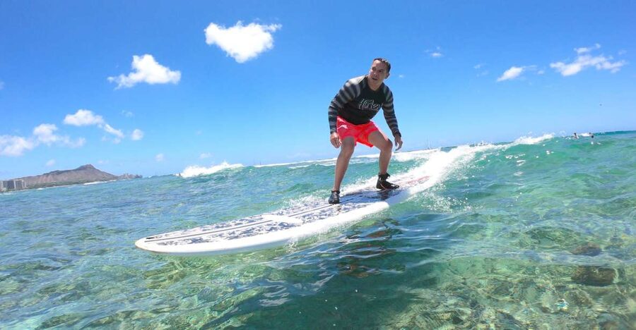 Oahu: Private Surfing Lesson in Waikiki Beach - Meeting at the ocean with less fuss