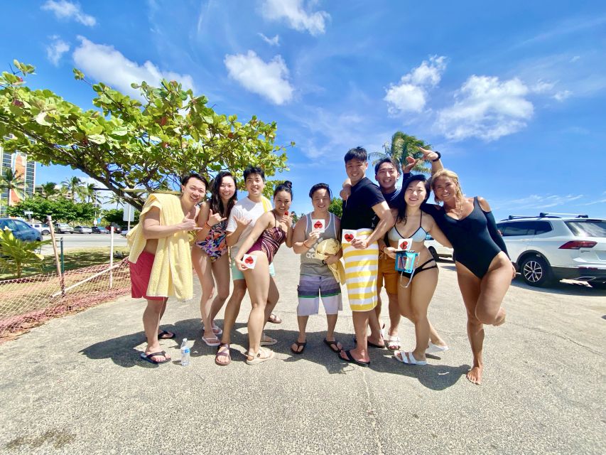 Oahu: Private Surfing Lesson in Waikiki Beach - Getting fitted with the included equipment