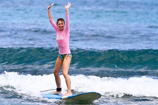 Oahu Semi Private Surfing Lesson - Key points at a glance