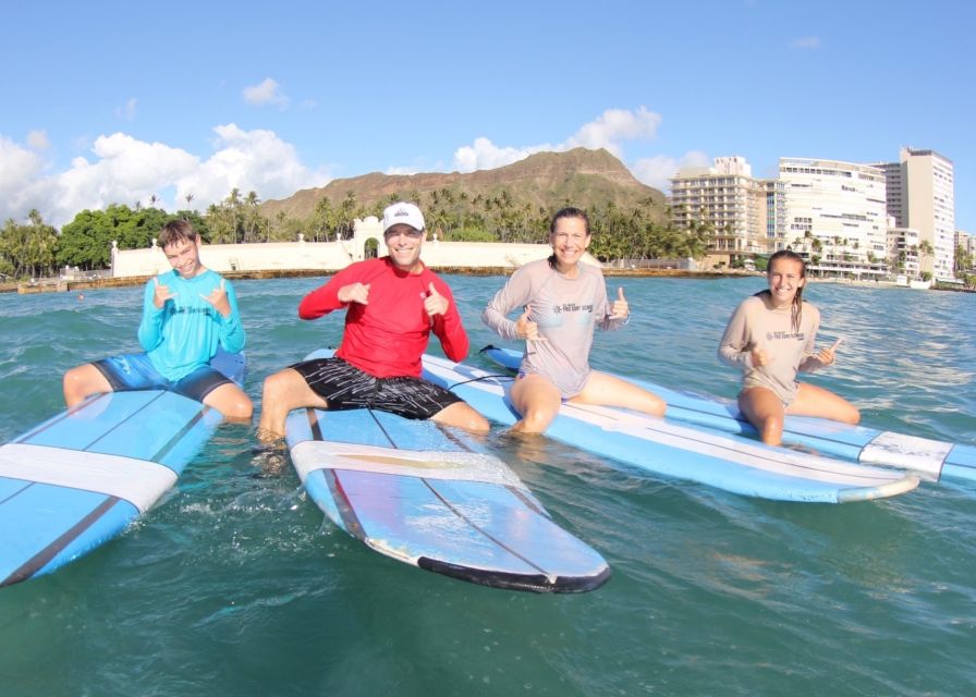 Oahu: Waikiki 2-Hour Beginner Group Surf Lesson - The water session: catching waves instead of watching them