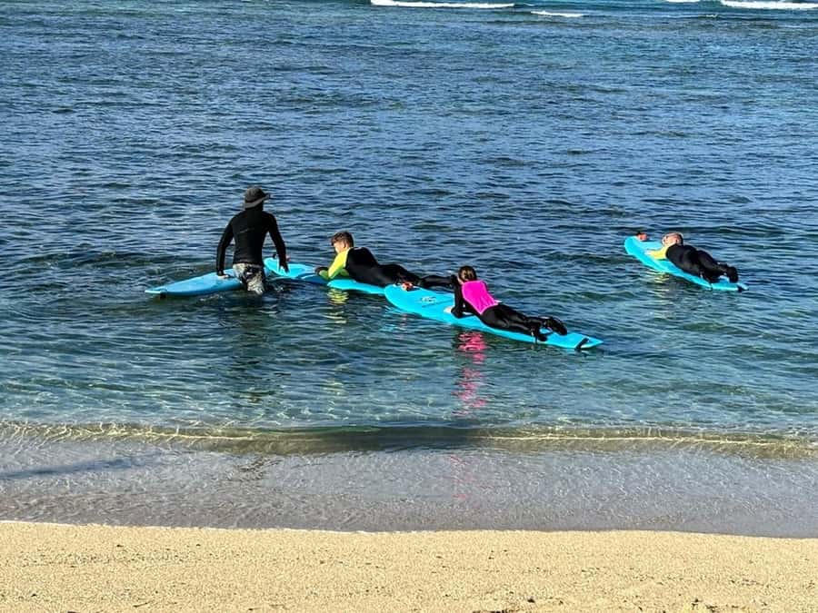 Oahu: Your Private Group Surf Lesson in Waikiki - What the 75 minutes actually looks like