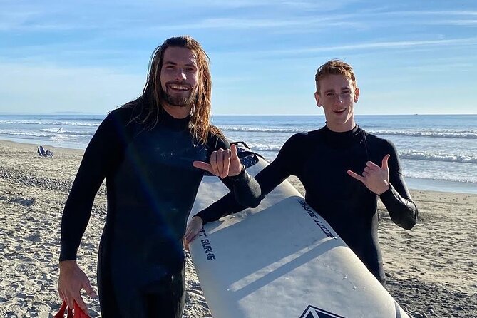Oceanside Private Surf Lesson - Meeting at Tyson Street near Oceanside Pier