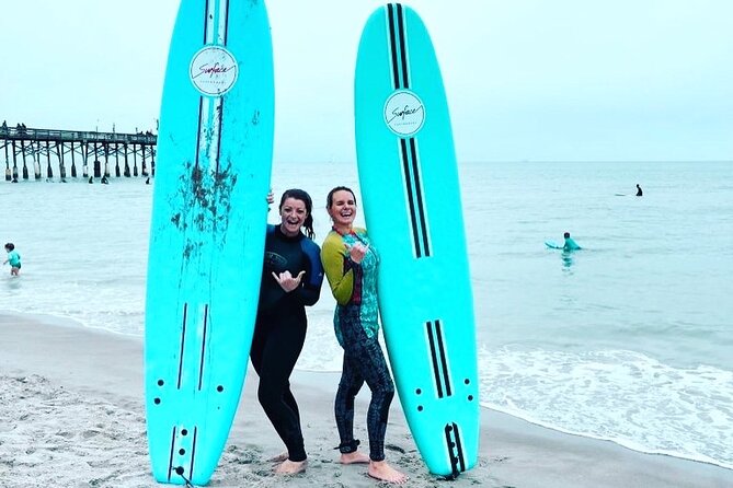 One Hour Surf Lesson with Experienced Instructor - The first lesson happens on the sand
