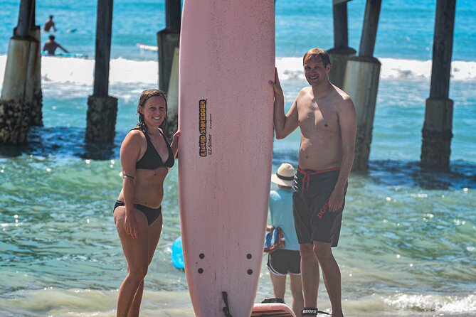 One Hour Surf Lesson with Experienced Instructor - What is included for $60