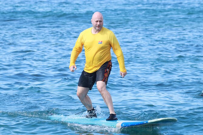 Open Group Surfing Lesson in Waikiki, Hawaii - The gear and practical comforts