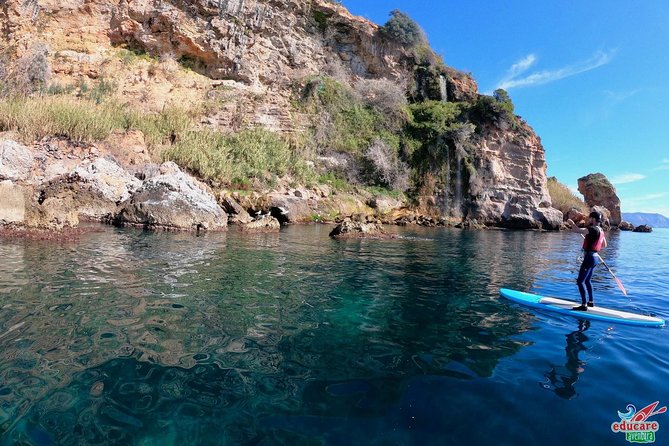 Paddle Surf Route Cliffs Nerja and Cascada de Maro + Snorkel - Caleta de Maro and time to slow down