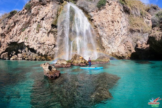 Paddle Surf Route Cliffs Nerja and Cascada de Maro + Snorkel - Starting from Burriana Beach at 1:00 pm
