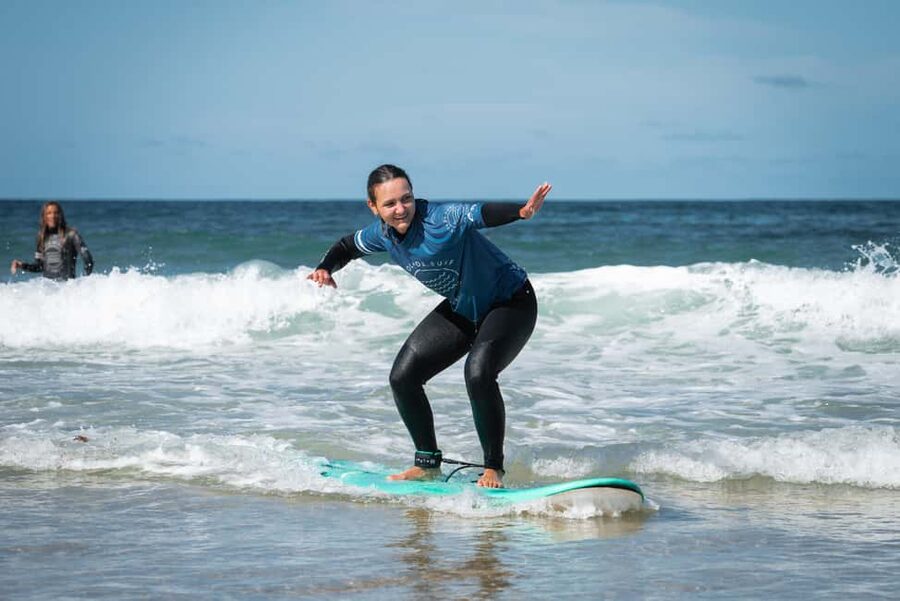Peniche: Surf Lesson with Certified Instructor - Friendly coaching and the value of language