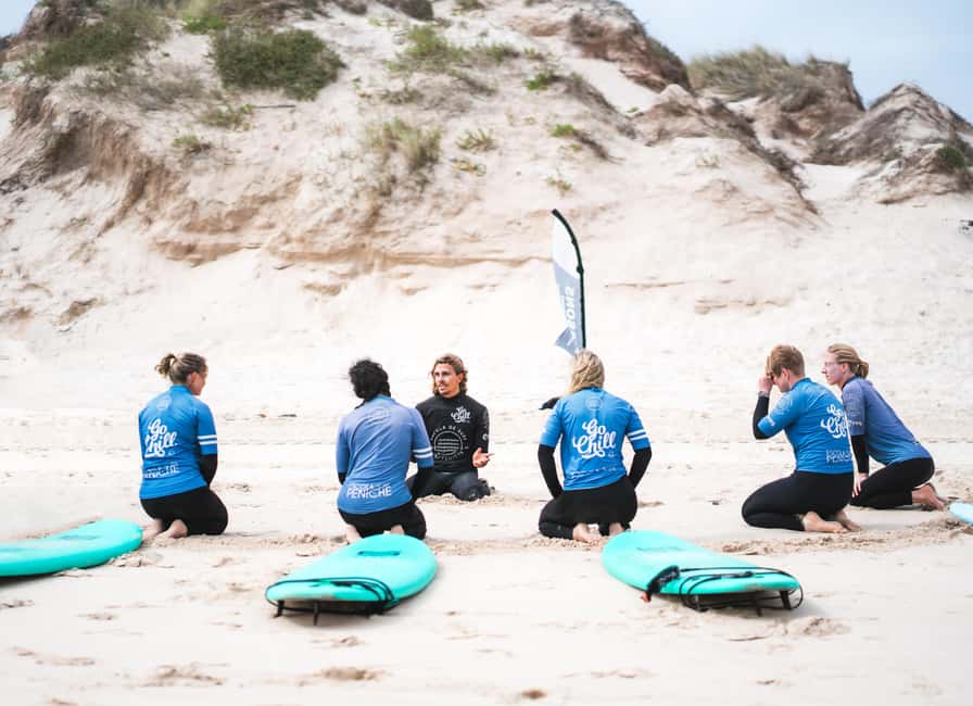 Peniche: Surf Lesson with Certified Instructor - The beach briefing: learning before you paddle out