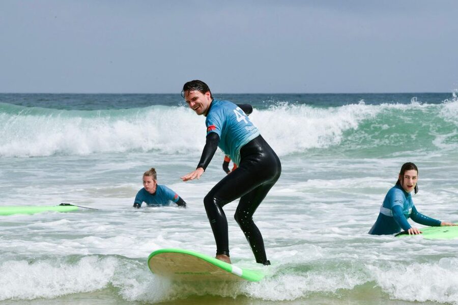 Peniche:Surf lessons Beginners ,Intermediate, advance level - How the lesson fits different ability levels