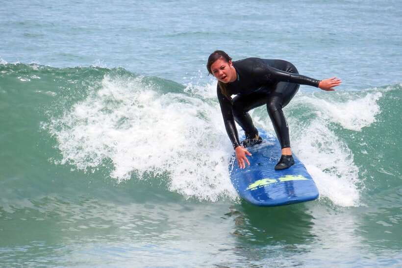 Phuket: Private Surfing Lessons at Beautiful Kata Beach - Working toward your first wave at Kata Beach