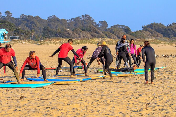 Pismo Beach, California, Surf Lessons - Working with Tyler, Derek, Josh, and Jonny