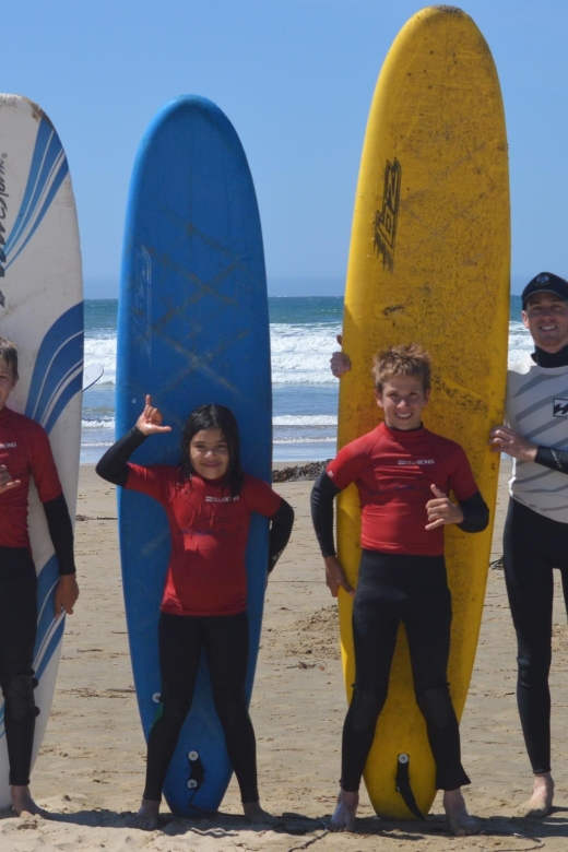 Pismo Beach: Private Group Surf Lesson- all equip included! - Meeting Sandbar Surf School at Addie Street