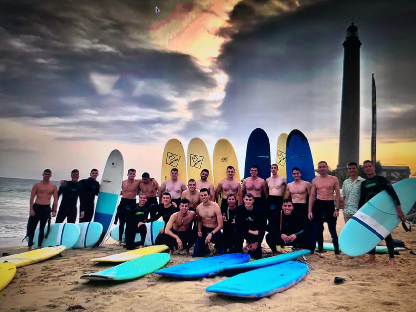 Playa del Inglés surf lessons - What three hours really means