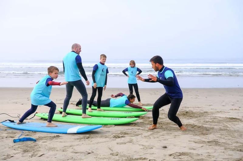 Porto: Surf Lesson with Transportation at Ocean Origin - The beach setting and the physical challenge