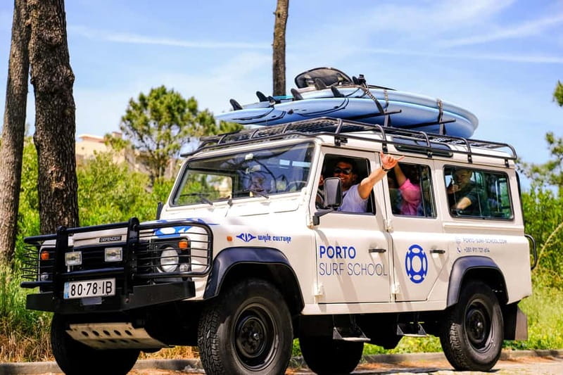 Porto: Surf Lessons with transfer at Porto Surf School - Three hours of coaching, not just a quick try