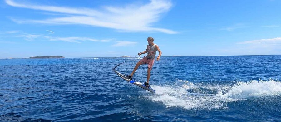 Porto-Vecchio: Jet Surf Course - Unique on the island - What the speed feels like