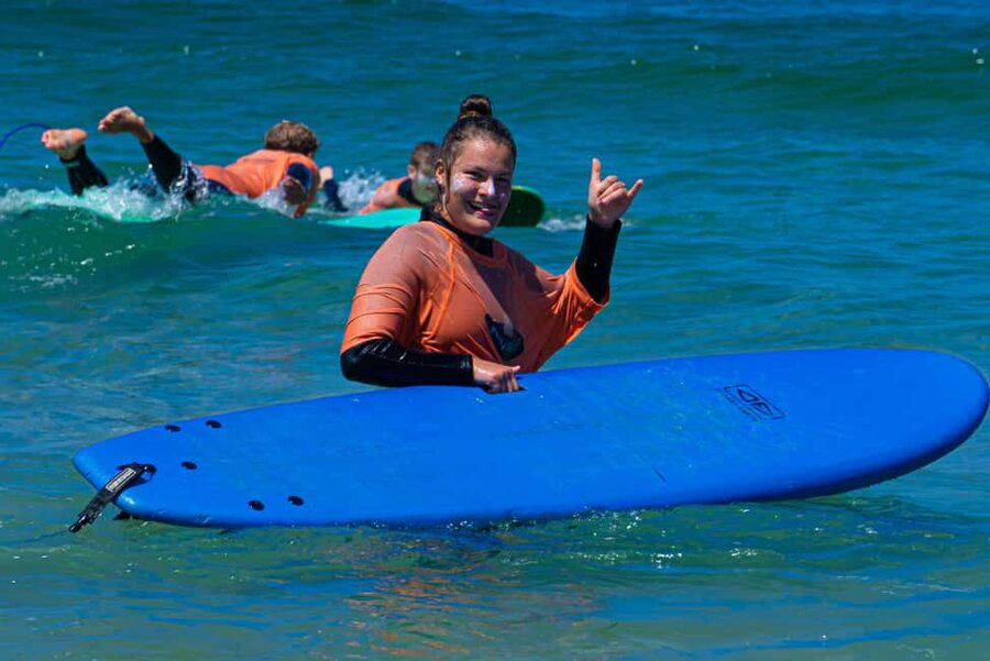 Praia da Rocha Surf Lesson - What the group size means for your water time