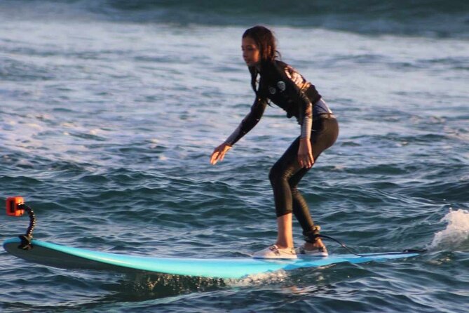 Private 1-on-1 Surf Lesson with Videos and Photos - One hour at Duke Kahanamoku Lagoon