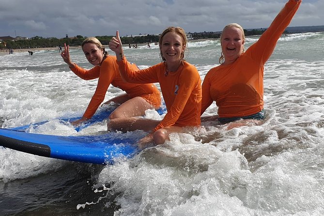 Private Beginner 1 on 1 Surf Lesson at Kuta Beach - Easy waves and shallow water for beginners