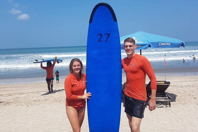 Private Beginner 1 on 1 Surf Lesson at Kuta Beach - Coaches such as Erwin and Reza
